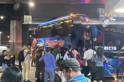 Los turistas salieron masivamente de Guayaquil en el primer día de feriado.