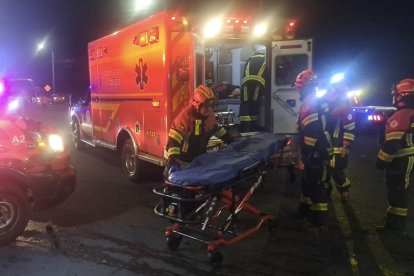 El siniestro de tránsito ocurrió la madrugada de este lunes 26 de mayo de 2025.