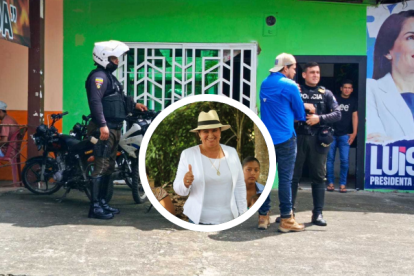 Los agentes policiales desplegaron varias acciones para ubicar a la funcionaria.