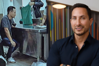 Eduardo Andrade tras ser retenido en el aeropuerto de Cuba