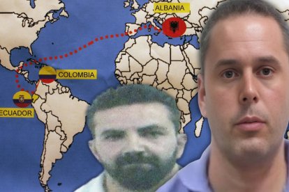 Esta ruta vinculada a la operación Balcanes fue mostrada en 2014 por las autoridades. Remzi Azemi y Dritan fue mostrados a la cabeza.