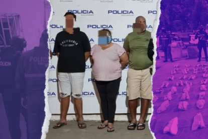 La única mujer detenida durante el operativo sería la líder de la estructura criminal.