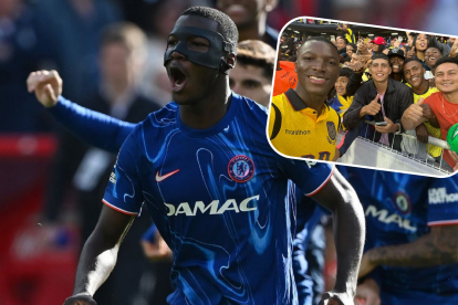 Moisés Caicedo, futbolista ecuatoriano que busca levantar su primer título con Chelsea en la Conference League.