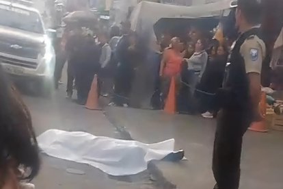 El hecho se suscitó a una hora en la que el sector es bastante concurrido.