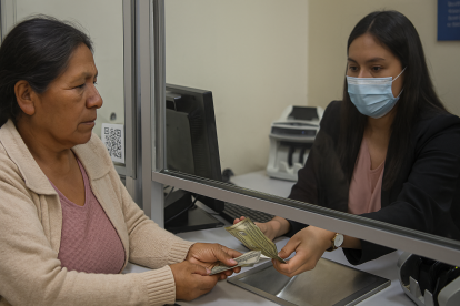 Imagen referencial. El cobro puede también ser realizado a través de ventanillas de pago.