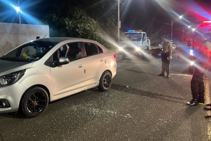 Ocurrió en la vía Portoviejo-Montecristi.