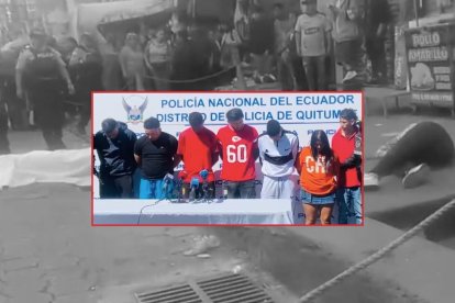 los sospechosos son extranjeros y serían parte de una banda criminal.