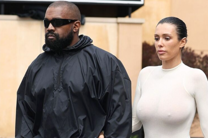 Bianca Censori, esposa de Kanye West, volvió a aparecer desnuda.