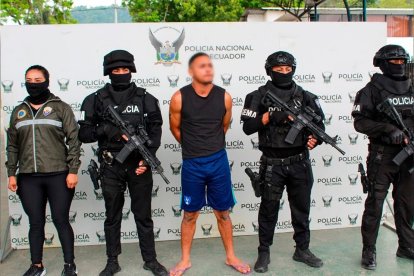 Uno de los más buscados fue capturado en Esmeraldas.