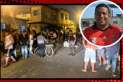 En el sitio murió Gorky Moreira y el árbitro (círculo) fue llevado a una casa de salud, pero no sobrevivió.