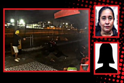 Una cámara de seguridad captó el momento exacto del ataque criminal.