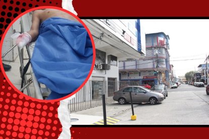 Presunto antisocial perdió la mano al intentar arrojar una bomba en este local.