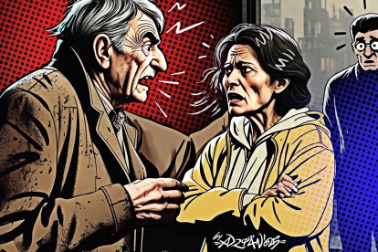 La afectada colocó la denuncia por el delito de violencia psicológica contra la mujer o miembros del núcleo familiar.