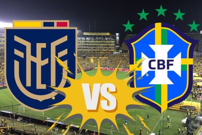 Ecuador recibe a Brasil en el Monumental.