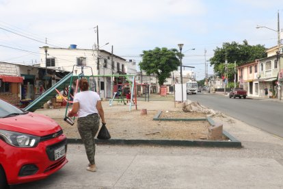El acto violento se produjo en un parque de aquella ciudadela, a un costado de la calle Los Ríos.
