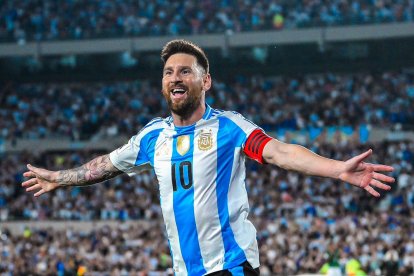 Lionel Messi lidera la tabla de goleadores con seis tantos en las Eliminatorias Sudamericanas 2026.