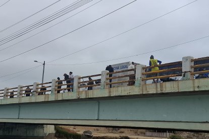 Puente de Punta Carnero, sitio de macabro hallazgo.