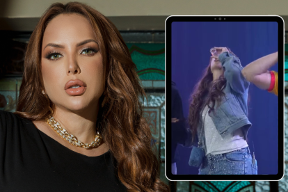 Érika Vélez mostró un lado relajado y entre amigos en el programa 'DeQueVa!'