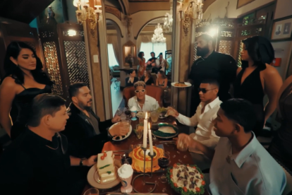 Jombriel figura con Ryan Castro en 'Loba'.