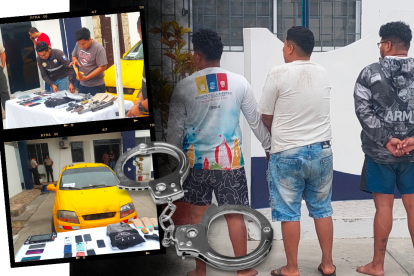 Tres personas fueron detenidas la madrugada de este miércoles durante un operativo.