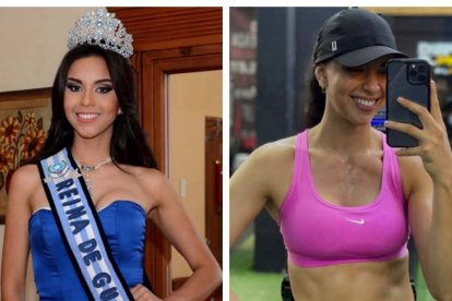 Entre una foto y otra hay 10 años, tiempo que le ha dedicado a fortalecer su cuerpo.