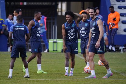 Ecuador está listo para enfrentar a Brasil en el estadio Monumental.
