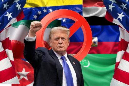 Trump firma la orden que refuerza el control migratorio en nombre de la seguridad nacional.