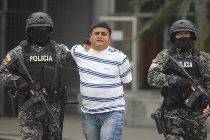 El hombre fue trasladado hacia una unidad judicial, para la audiencia respectiva.