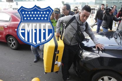 Christian Cueva reforzaría a Emelec y se estará a disposición del técnico Jorge Célico.