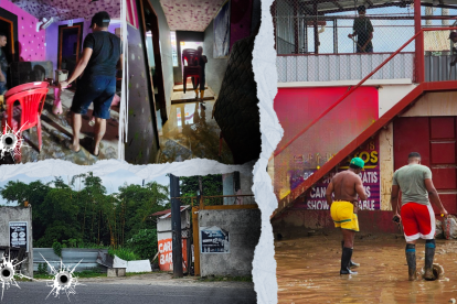 En unos establecimientos de diversión nocturna ahora reina la desolación.