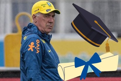 Carlo Ancelotti entrenador de Brasil.