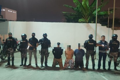 Hay tres detenidos en este caso.