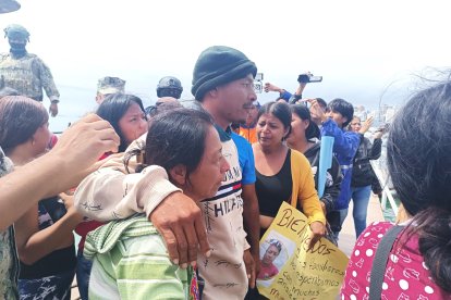 Después de dos semanas en el mar, los pesadores arribaron a Santa Rosa.