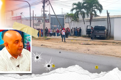 Juan Antón Murillo, director administrativo del Consejo Provincial, fue interceptado por sicarios en la vía Santa Elena – La Libertad.