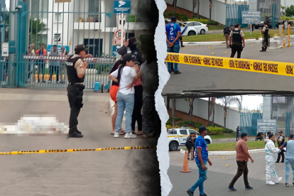 El atentado se produjo en el exterior de una urbanización al sur de la ciudad de Manta.