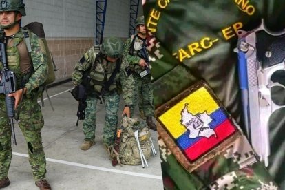Los soldados ecuatorianos tuvieron un primer encuentro con el Frente Carolina Ramírez.