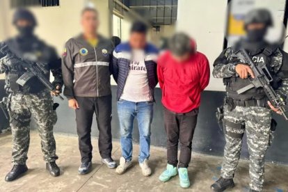 Los traficantes de personas fueron capturados tras una minuciosa investigación policial.
