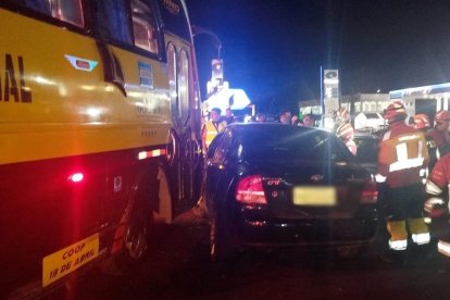 La Policía investiga las causas del siniestro de tránsito.