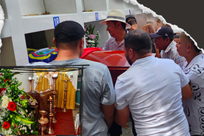 El domingo, cuando debió celebrar sus 17 años, el estudiante fue sepultado.