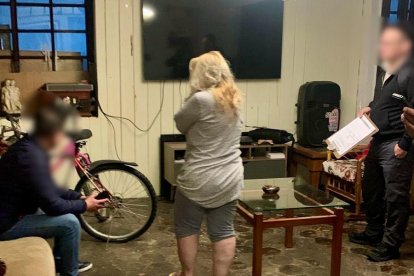 El allanamiento lo realizaron en Quito.