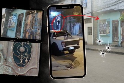 Cámara de seguridad grabó crimen de mujer.