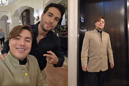 Mauricio Altamirano, más conocido como El Cuy y Danilo Carrera