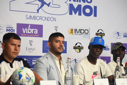 Academia Niño Moi 23 fue presentada por los hermanos de Moisés Caicedo.