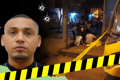 Jonathan Montoya fue acribillado a pocos metros de su domicilio.