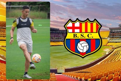 Miguel Parrales nuevo delantero de Barcelona SC.