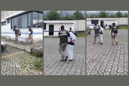 El menor fue llevado ante las autoridades correspondientes.