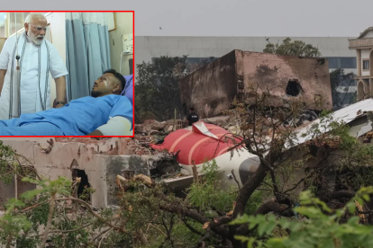 El equipo recupera la caja negra del vuelo AI171, mientras el único sobreviviente recibe atención médica.