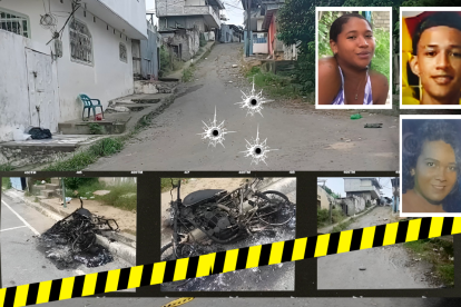 Dos mujeres fueron asesinadas dentro de una casa y al joven lo atacaron en una esquina del barrio.