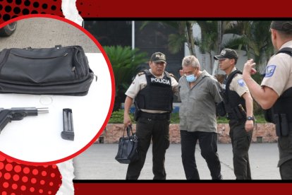 El sospechoso fue detenido y en su poder se habría encontrado un arma de fuego.