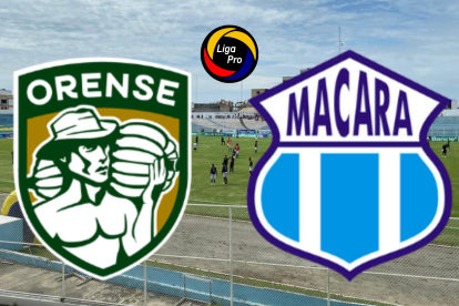 Orense recibe a Macará, en el cierre de la jornada 16 de la LigaPro 2025.